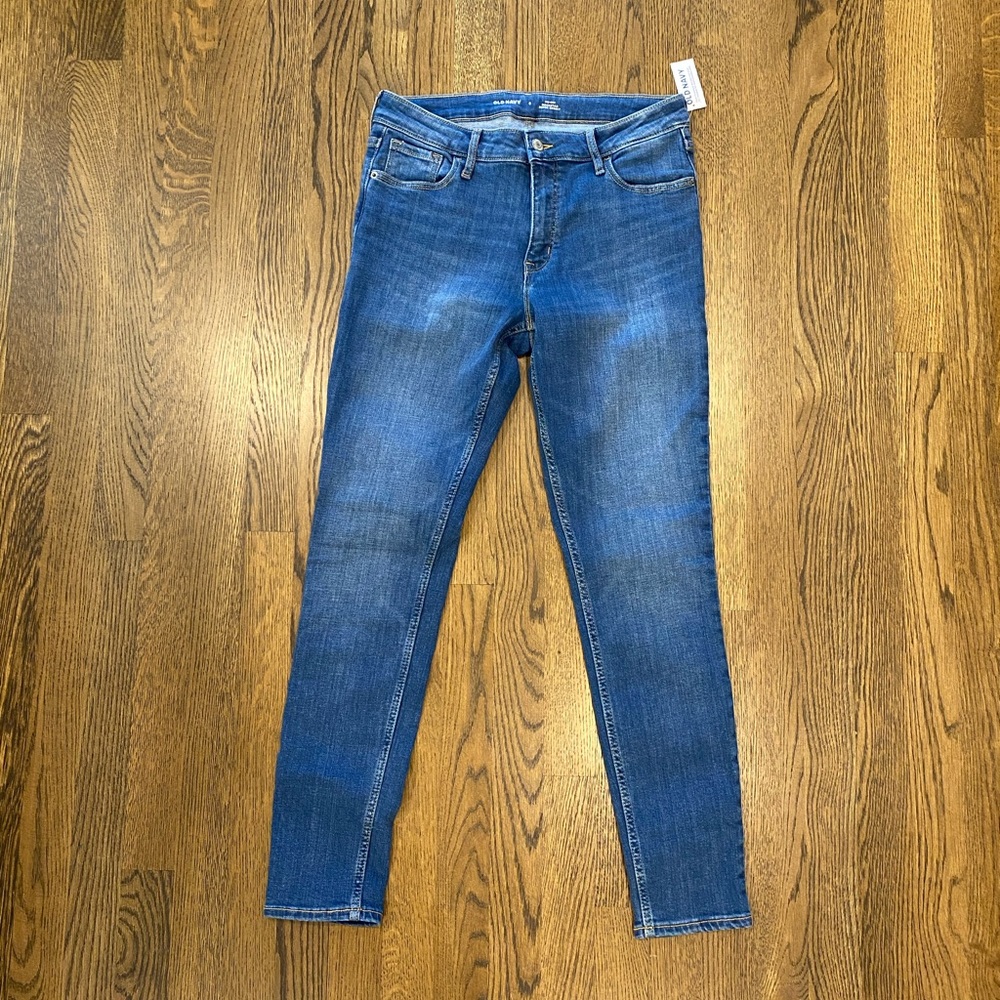 Old Navy Mid-Rise Rockstar Super Skinny Denim for Women